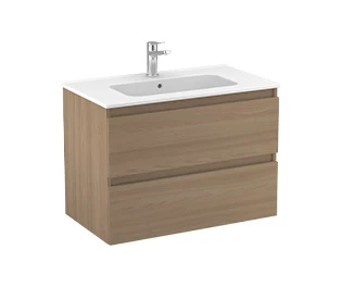Maple 80 wall-mounted vanity - drawers - Image 2