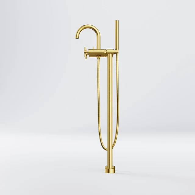 Free standing bath/shower mixer