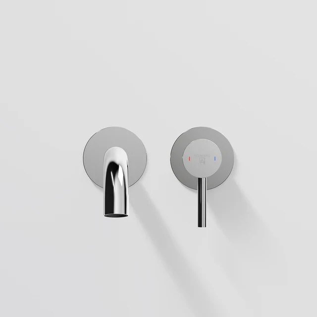 Wall mounted single lever basin mixer - Image 3