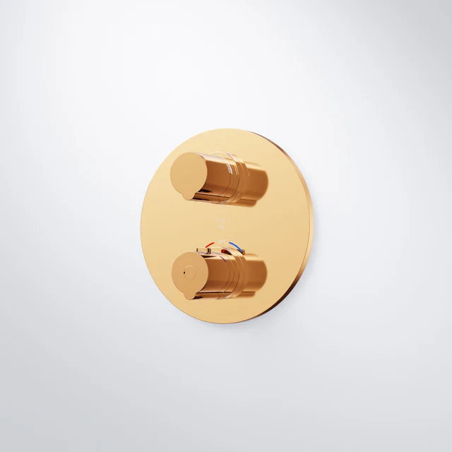 Finish set for concealed thermostatic mixer with 2 way diverter - Image 10