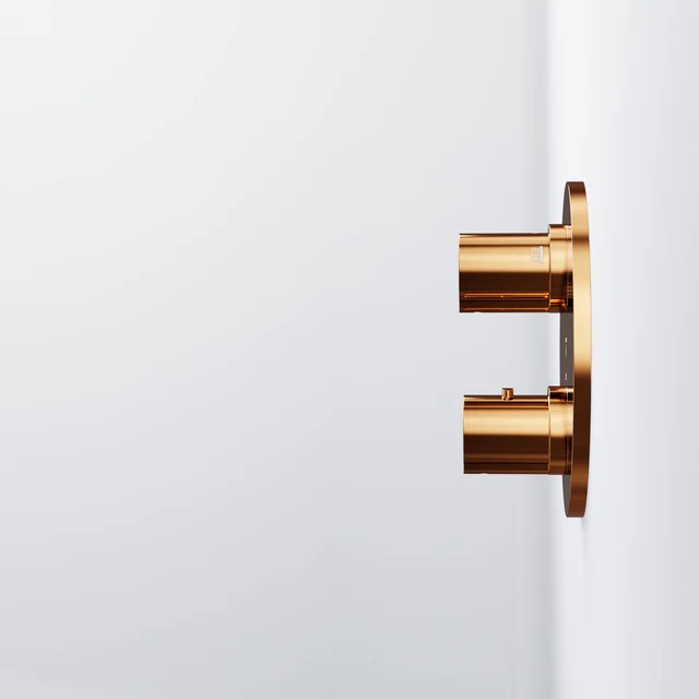 Finish set for concealed thermostatic mixer with 2 way diverter - Image 11