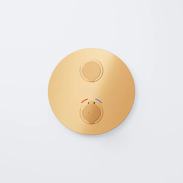 Finish set for concealed thermostatic mixer with 2 way diverter - Image 12