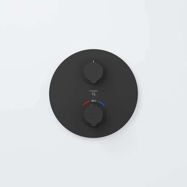 Finish set for concealed thermostatic mixer with 2 way diverter - Image 15