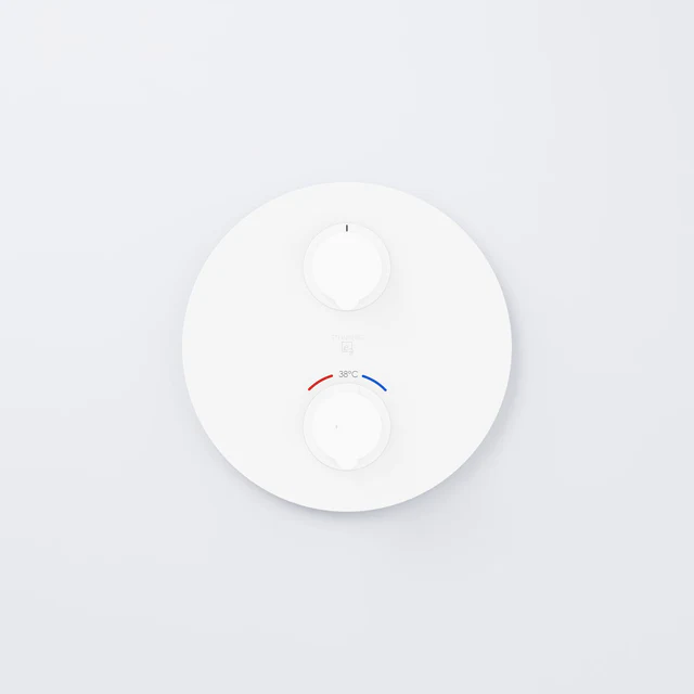 Finish set for concealed thermostatic mixer with 2 way diverter - Image 18