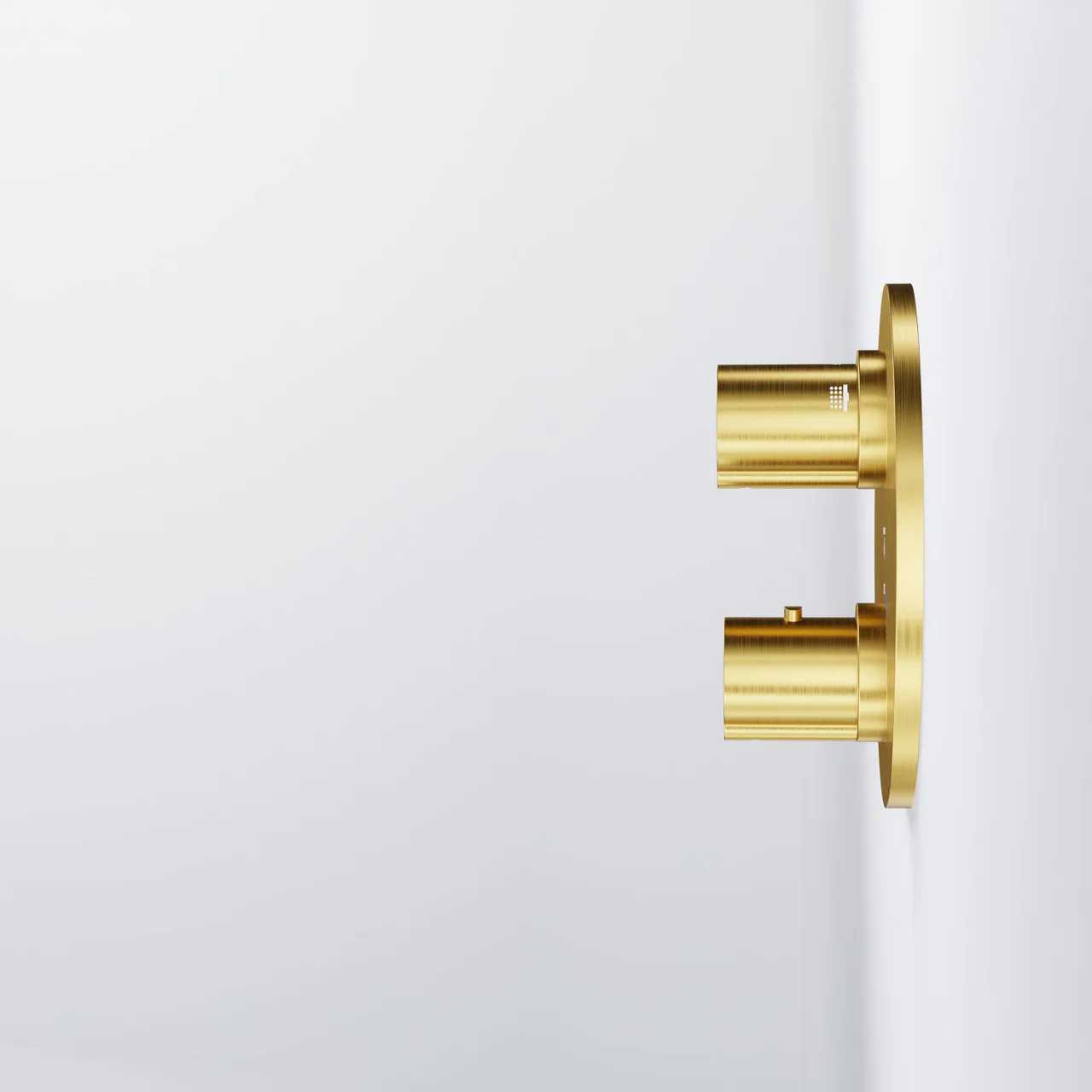 Finish set for concealed thermostatic mixer with 2 way diverter - Image 5