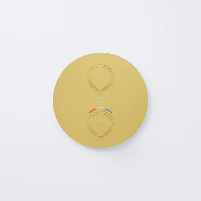 Finish set for concealed thermostatic mixer with 2 way diverter - Image 6