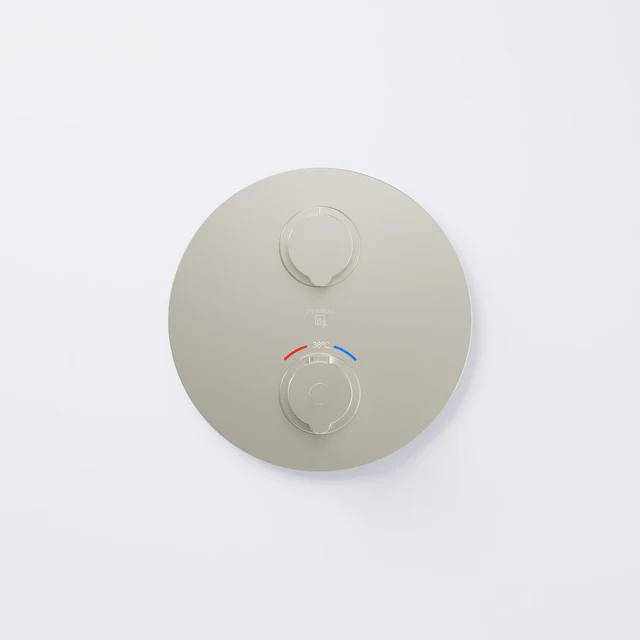 Finish set for concealed thermostatic mixer with 2 way diverter - Image 9