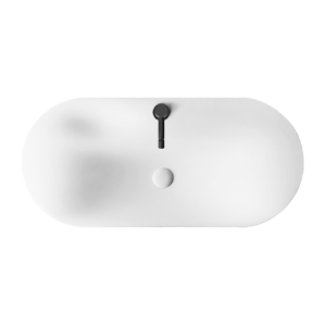 Inset basin with tap hole 100×46 cm