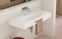 SLEEK 100 washbasin