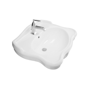 Wall-hung/on pedestal basin 64×48 cm