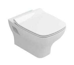 Wall-mounted rimless toilet 53 H/O