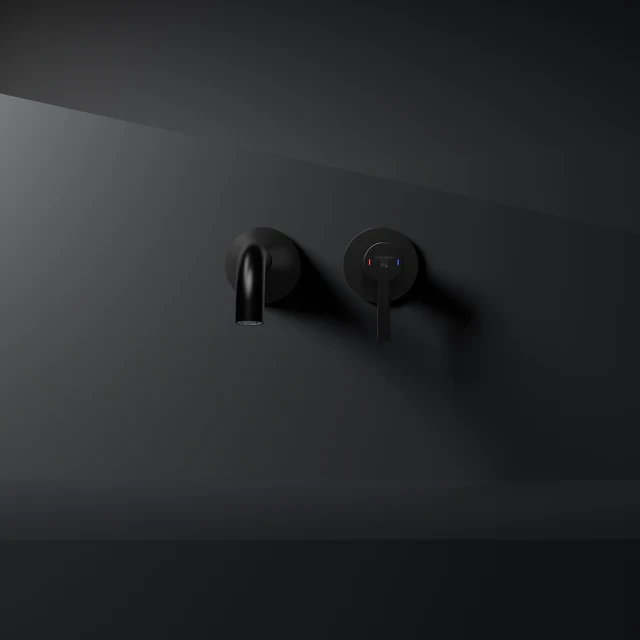 Wall mounted single lever basin mixer - Image 5